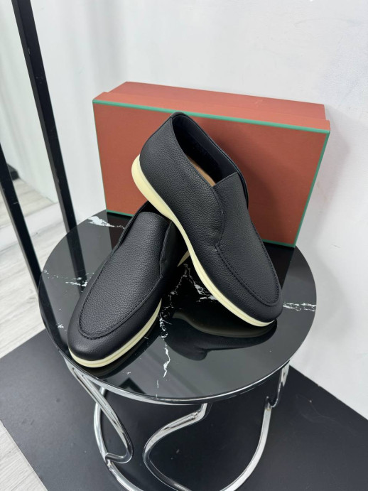 Лоферы Loro Piana на меху 21616 5