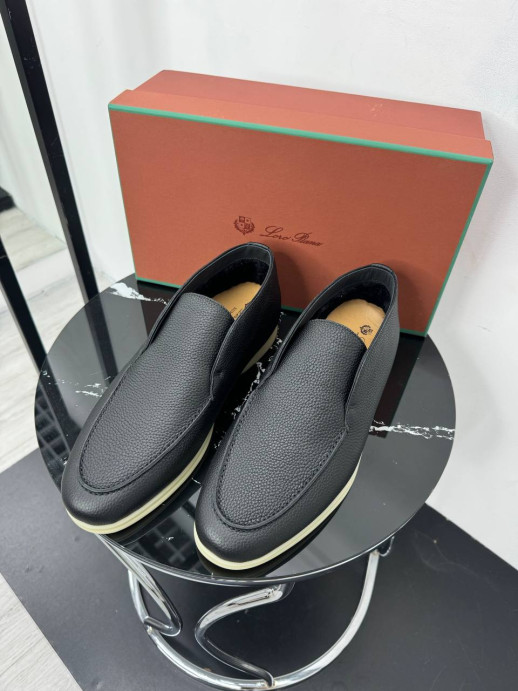 Лоферы Loro Piana на меху 21616 5