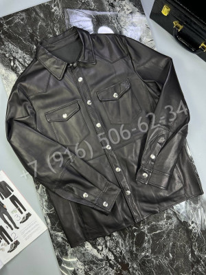 Кожаная куртка Brunello Cucinelli 20547