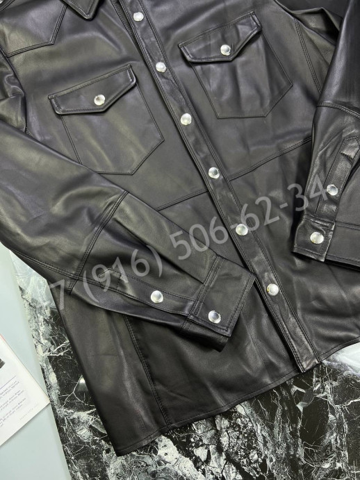 Кожаная куртка Brunello Cucinelli 20547