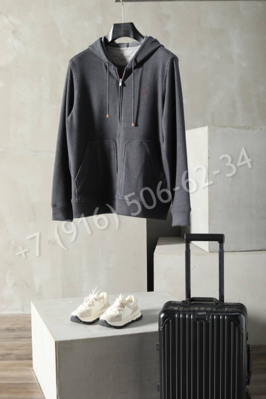 Кардиган на молнии Brunello Cucinelli 21742