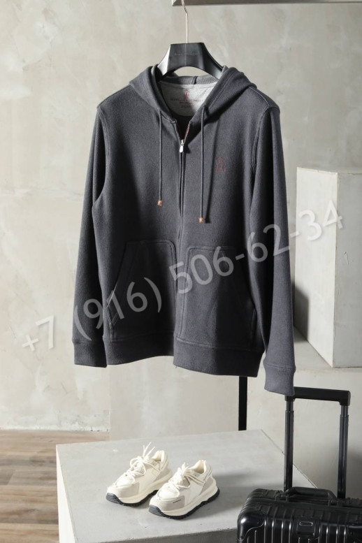 Кардиган на молнии Brunello Cucinelli 21742