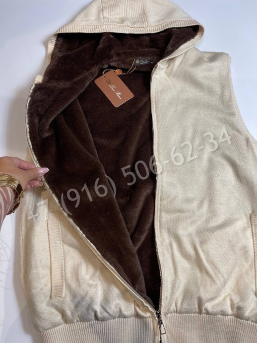 Жилетка Loro Piana с мехом 22143