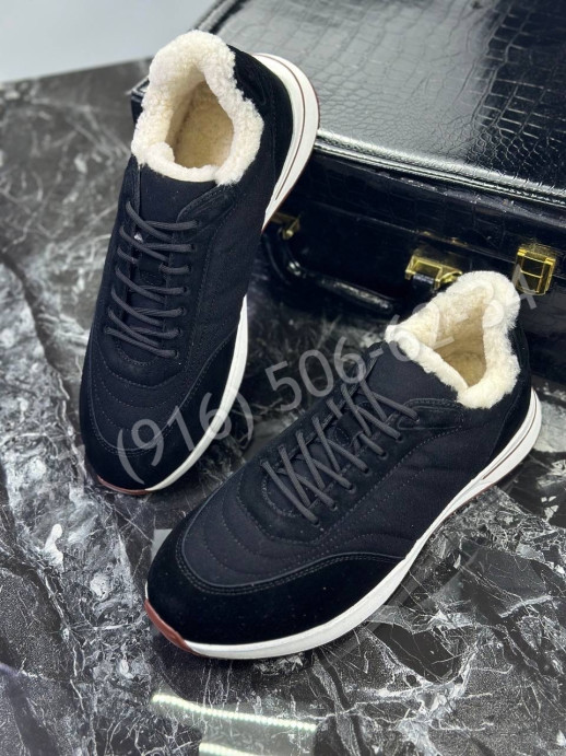 Кроссовки Loro Piana на меху 23770