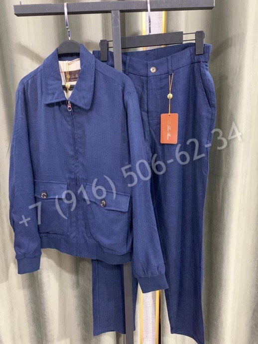 Прогулочный костюм из льна Loro Piana 26430