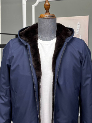 Бомбер Loro Piana на меху 6395