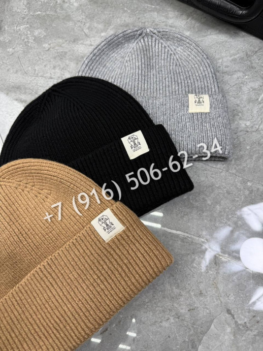 Шапка Brunello Cucinelli 22544 2