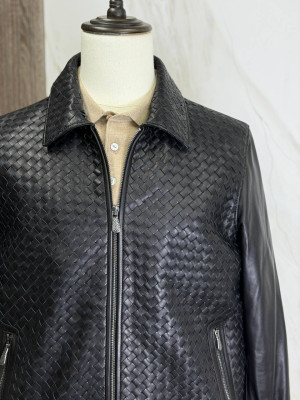 Кожаная куртка Bottega Veneta 27264