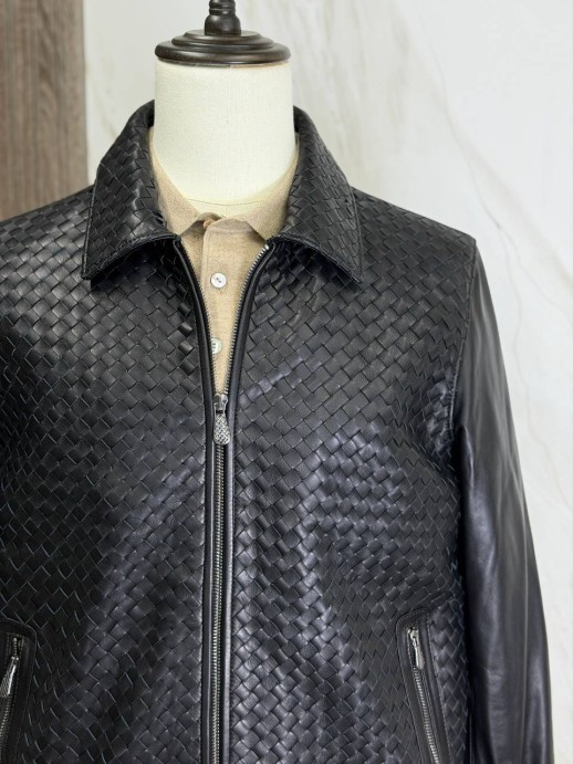 Кожаная куртка Bottega Veneta 27264