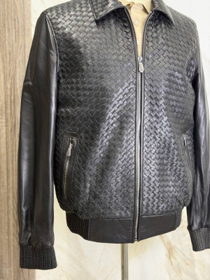 Кожаная куртка Bottega Veneta 27264