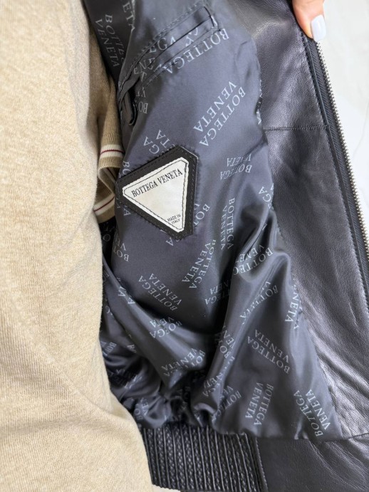 Кожаная куртка Bottega Veneta 27264