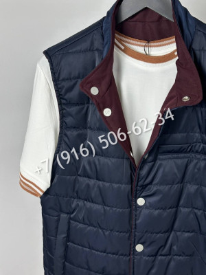 Жилетка Brunello Cucinelli двухсторонняя 22708 1