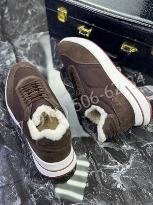 Кроссовки Loro Piana на меху 23771