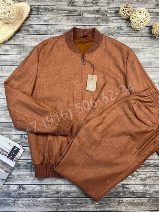 Льняной костюм Loro Piana 14070