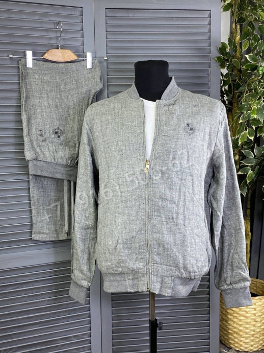 Льняной костюм Loro Piana 14280