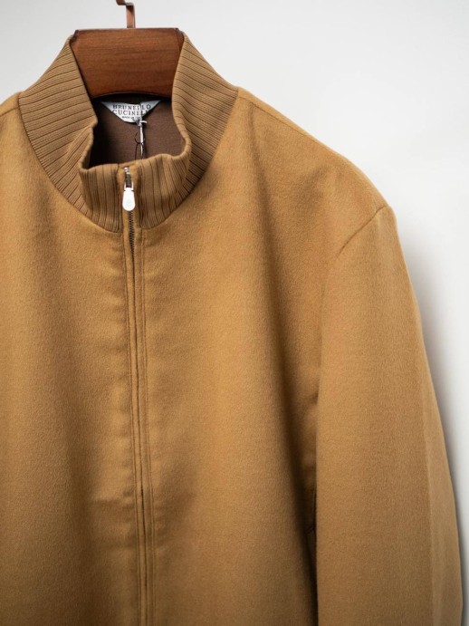 Бомбер из кашемира Brunello Cucinelli 5500 6