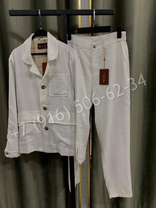 Прогулочный костюм из льна Loro Piana 26431