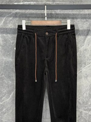 Брюки Brunello Cucinelli вельвет 19213