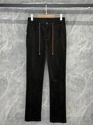 Брюки Brunello Cucinelli вельвет 19213