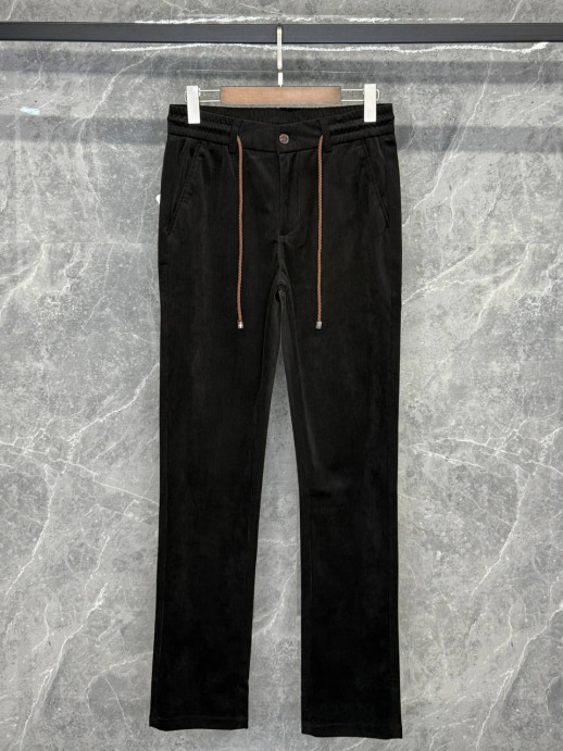 Брюки Brunello Cucinelli вельвет 19213