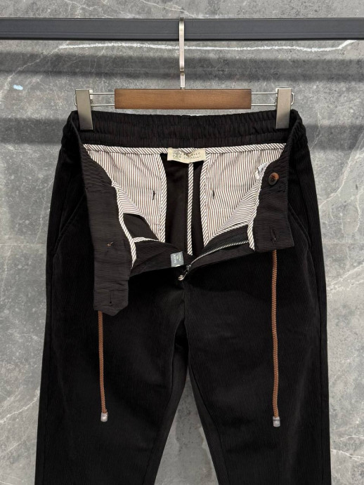 Брюки Brunello Cucinelli вельвет 19213