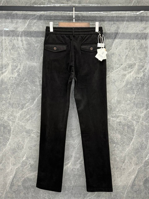 Брюки Brunello Cucinelli вельвет 19213