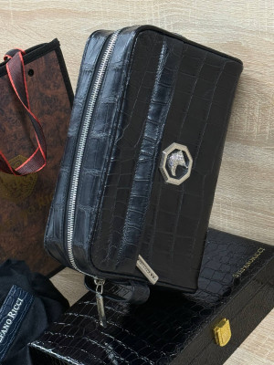 Барсетка Stefano Ricci из кожи крокодила 25395 3