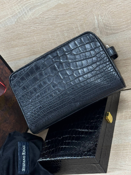 Барсетка Stefano Ricci из кожи крокодила 25395 3