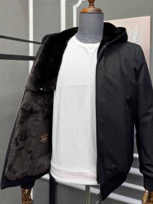 Бомбер Loro Piana на меху 6395 1