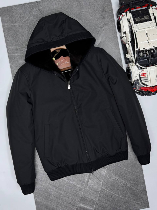 Бомбер Loro Piana на меху 6395 1