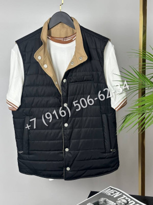 Жилетка Brunello Cucinelli двухсторонняя 22708 2