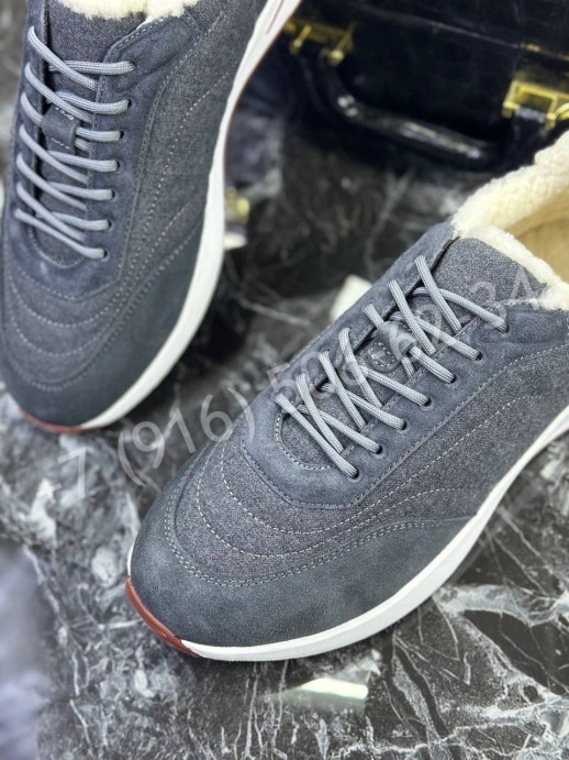 Кроссовки Loro Piana на меху 23772