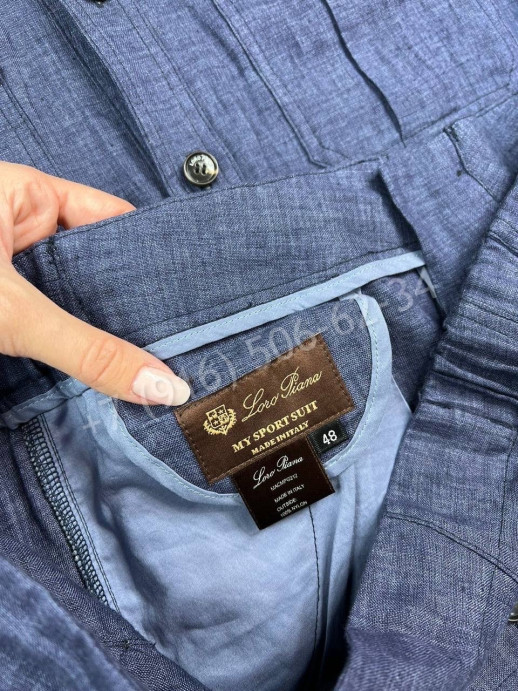 Льняной костюм Loro Piana 14071