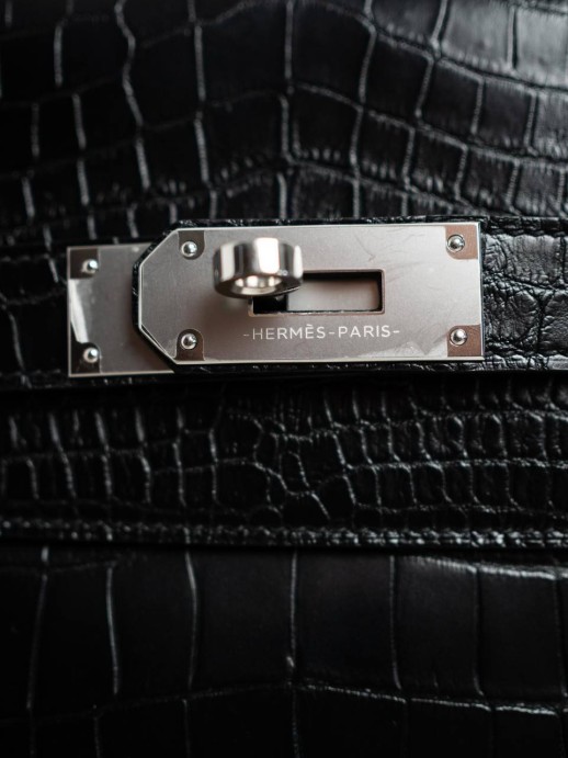 Сумка Hermes из кожи нильского крокодила 27009