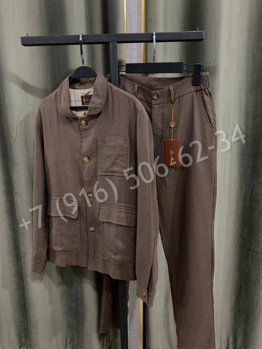 Прогулочный костюм из льна Loro Piana 26432