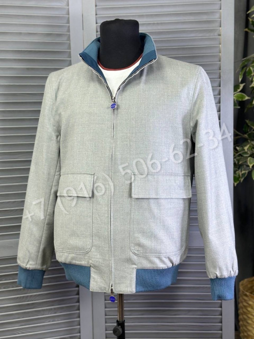 Куртка двухсторонняя (ветровка/кашемир) KITON 19449