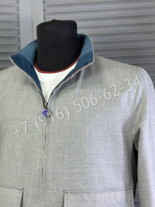 Куртка двухсторонняя (ветровка/кашемир) KITON 19449