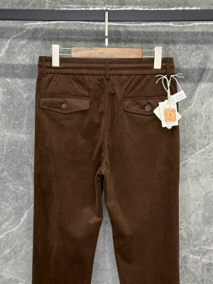 Брюки Brunello Cucinelli вельвет 19213 1