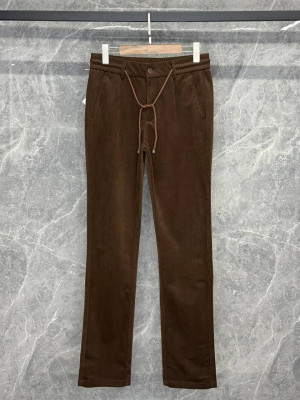 Брюки Brunello Cucinelli вельвет 19213 1