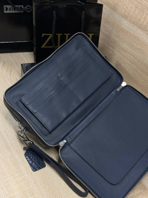 Кошелек Zilli из кожи крокодила 17825 2