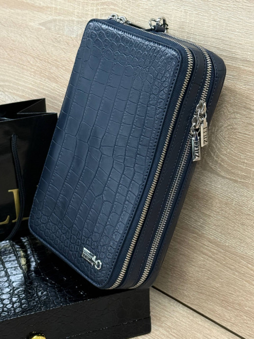 Кошелек Zilli из кожи крокодила 17825 2
