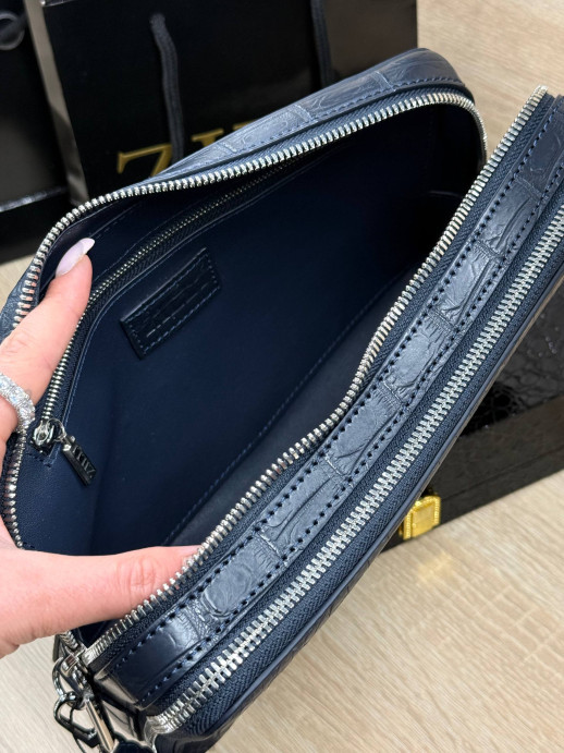 Кошелек Zilli из кожи крокодила 17825 2