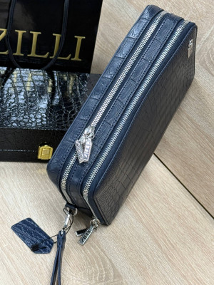 Кошелек Zilli из кожи крокодила 17825 2