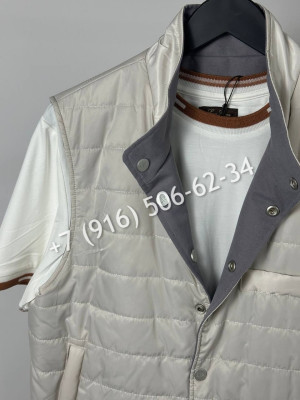 Жилетка Brunello Cucinelli двухсторонняя 22708 3