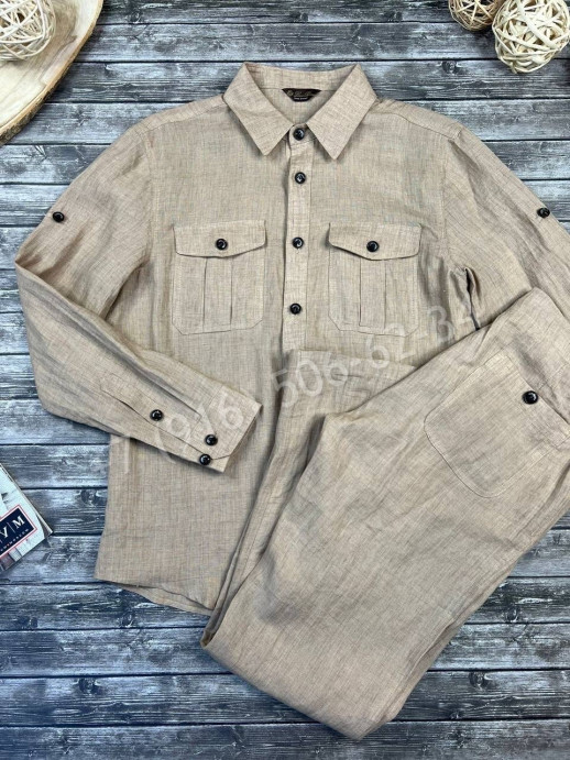 Льняной костюм Loro Piana 14072