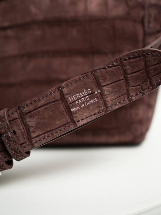 Сумка Hermes из кожи нильского крокодила 27009 1