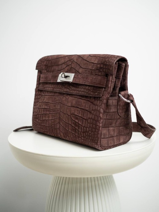 Сумка Hermes из кожи нильского крокодила 27009 1