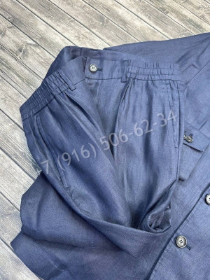 Льняной костюм Brunello Cucinelli 15530