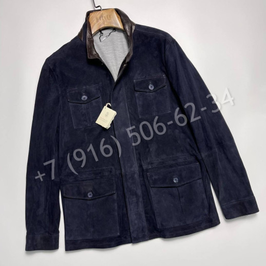 Замшевая куртка Brunello Cucinelli 26433