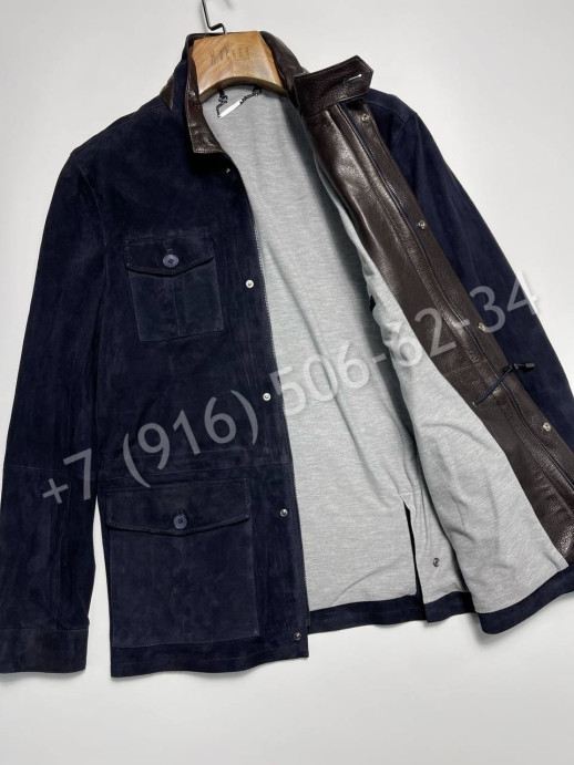 Замшевая куртка Brunello Cucinelli 26433